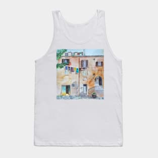 A painted bike ride - La bicicletta Tank Top